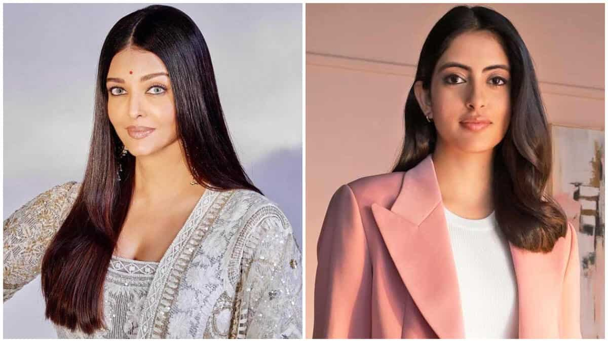 Aishwarya Rai Bachchan And Navya Naveli Nandas Cute Moment Caught On