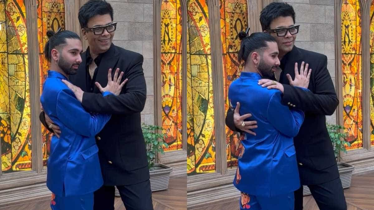 Koffee With Karan Bts Karan Johar Tries To Recreate Orry S Famous