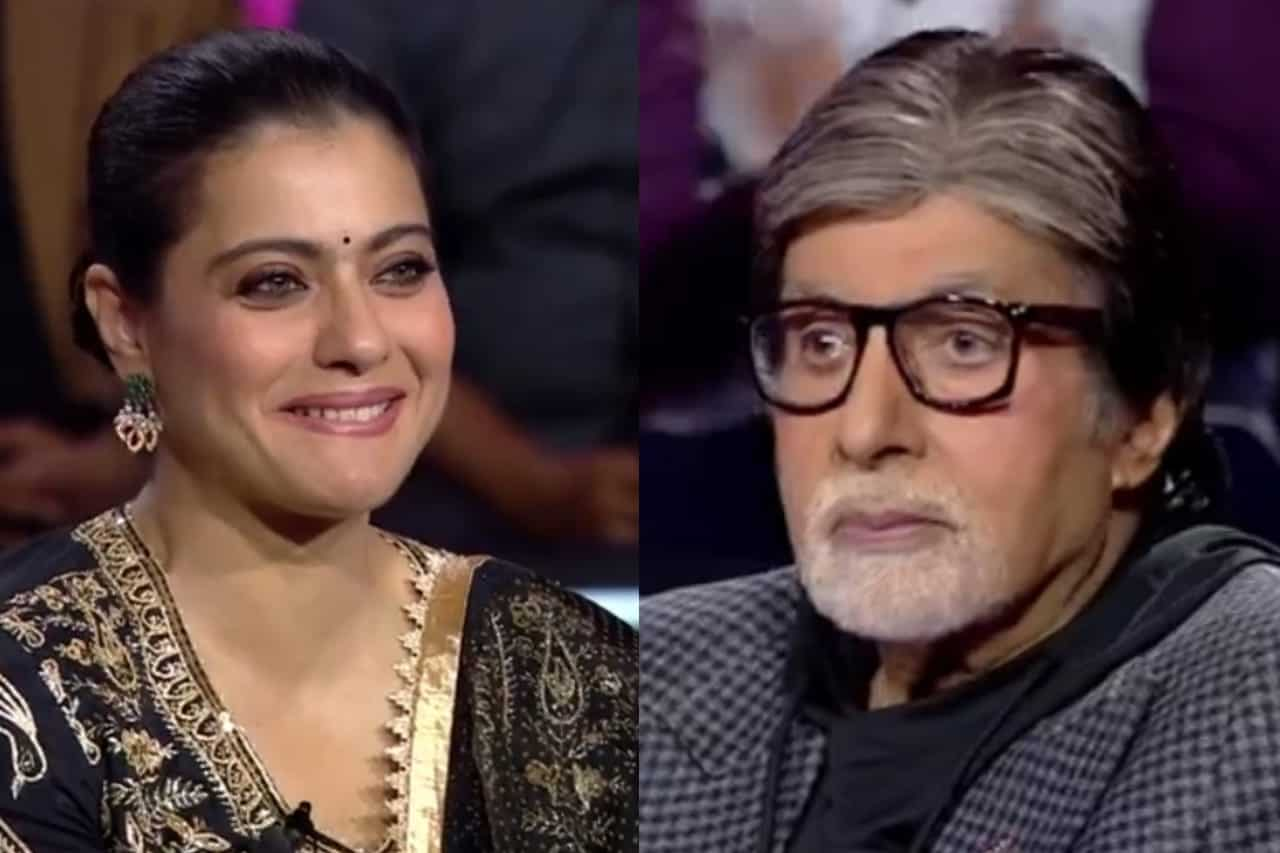 KBC 14 Promo Amitabh Bachchan Is Delighted As Kajol Is Cornered With