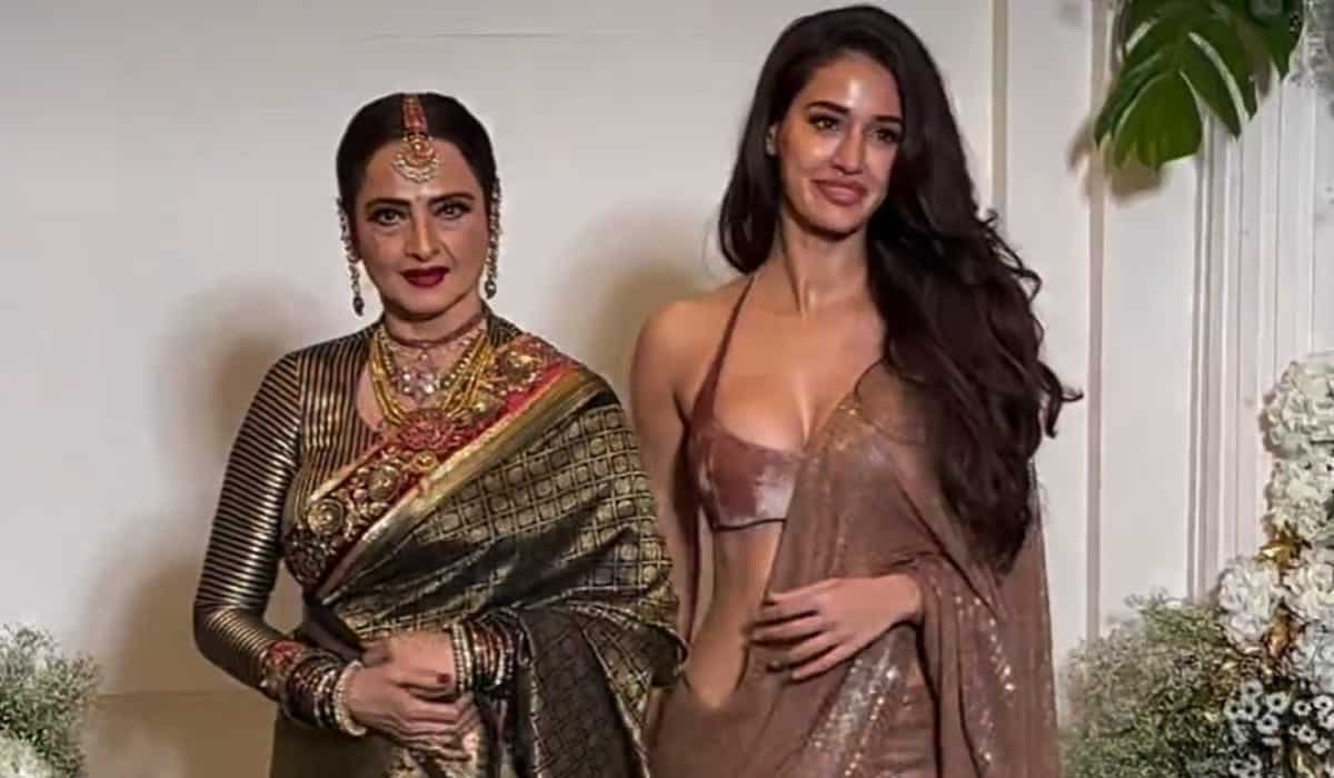 Rekha Nushrratt Bharuccha Disha Patani And Taaha Shah Make Their