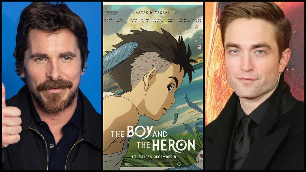 The Boy And The Heron Christian Bale Robert Pattinson Part Of Hayao