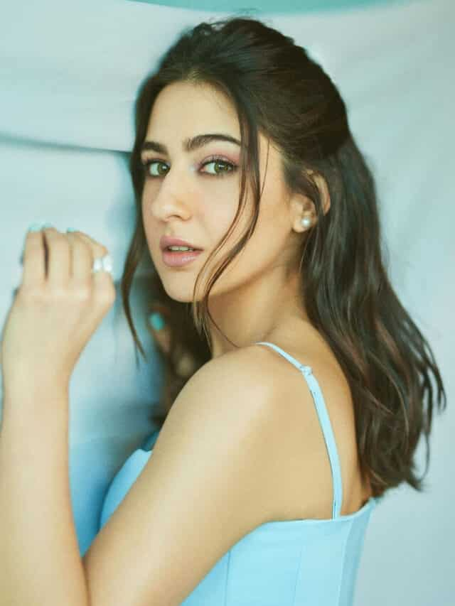 Sara Ali Khan And Other Celebs Who Stunned In Blue Dresses Ottplay