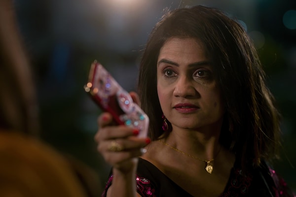Amruta Subhash in a still from Bombay Begums.