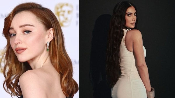 Bridgerton’s Phoebe Dynevor reveals she received a text from Kim Kardashian after the show released 