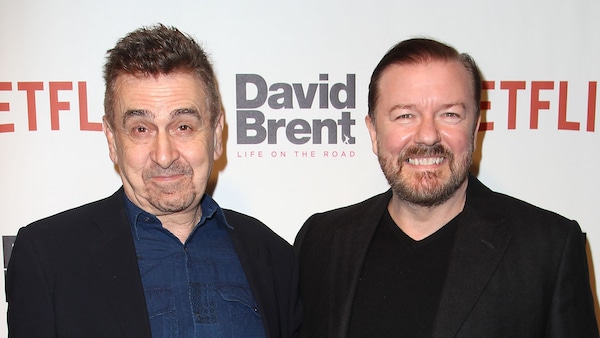 Charlie Hanson and Ricky Gervais