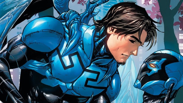 Blue Beetle illustration.