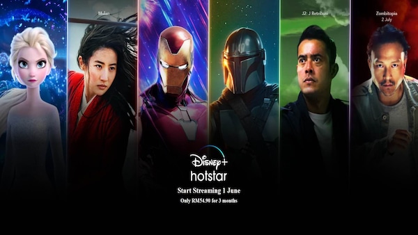 Disney+ Hotstar to launch in Malaysia today 
