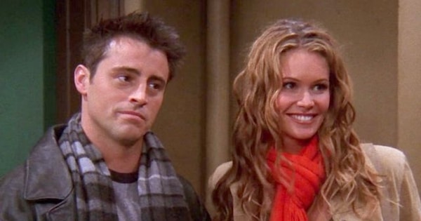 Joey and Janine were dating for a short amount of time 