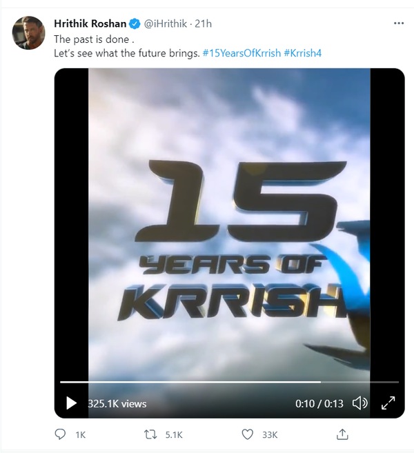 Twitter: Hrithik Roshan