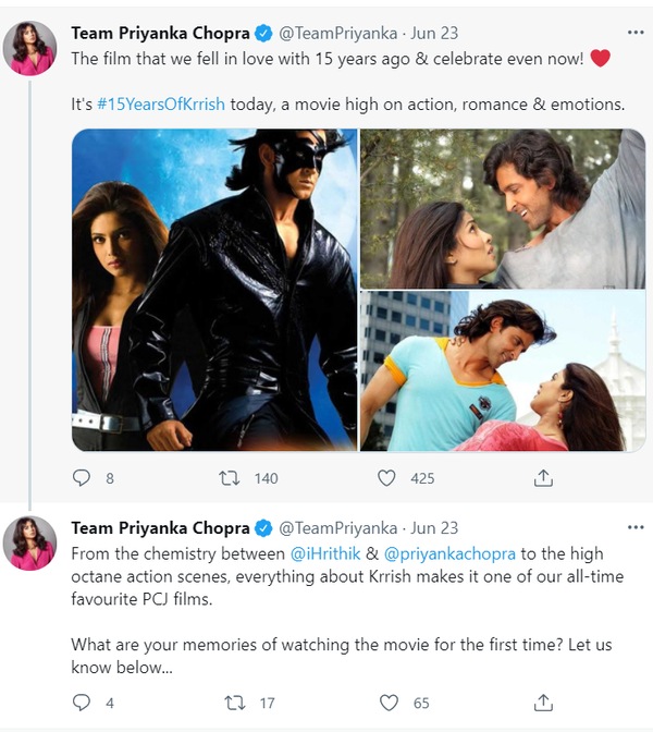 Twitter: Team Priyanka Chopra