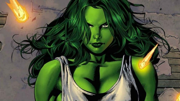 She-Hulk illustration. 