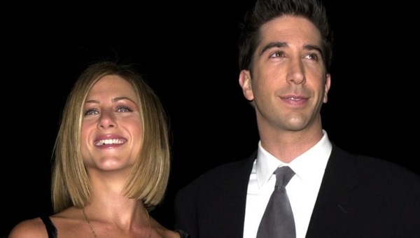 Jennifer Aniston and David Schwimmer