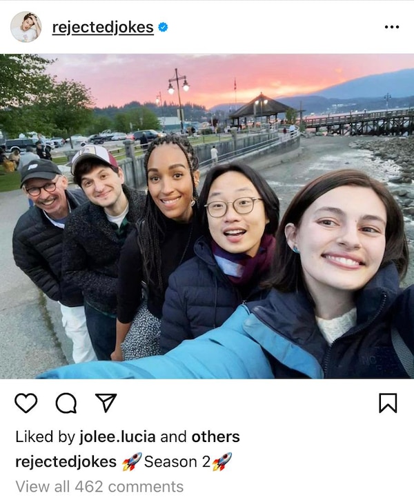 Ben Schwartz's post on Instagram.