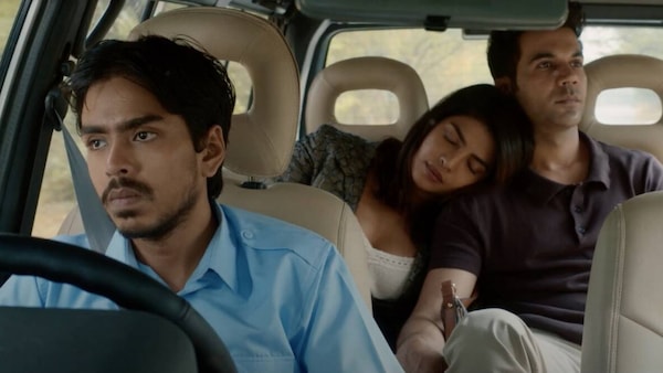 A still from The White Tiger.