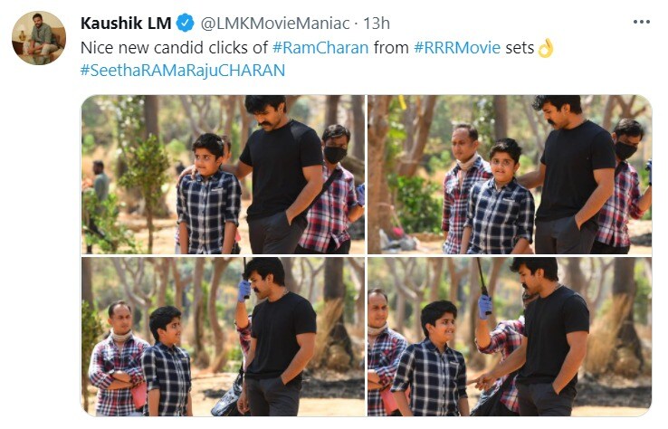 RRR updates: Check out Ram Charan’s transformation for his role in the ...