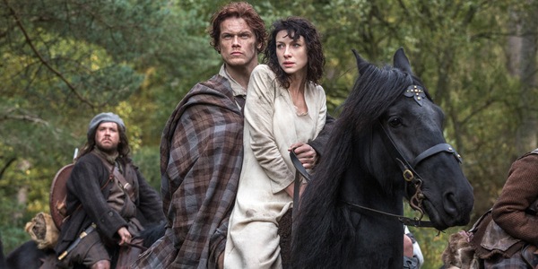 A still from Outlander - season 1