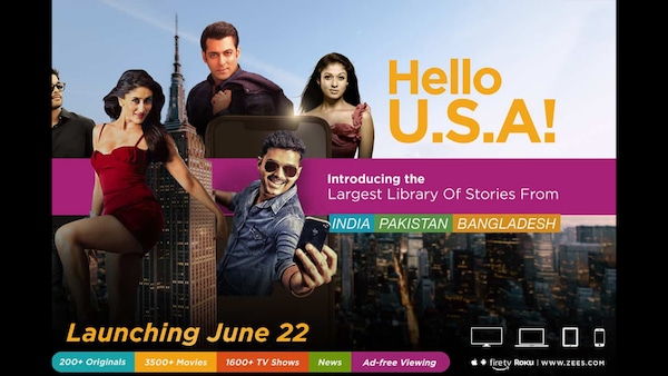 Zee5 to launch in USA to cater to South Asian audiences in America