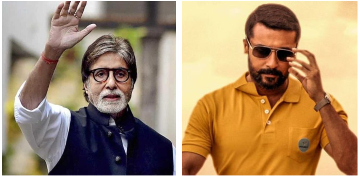 Amitabh Bachchan couldn't hold back his tears watching Kayilae Aagasam song from Soorarai Pottru