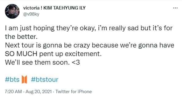 Taking to Twitter, ARMY expressed their disappointment.