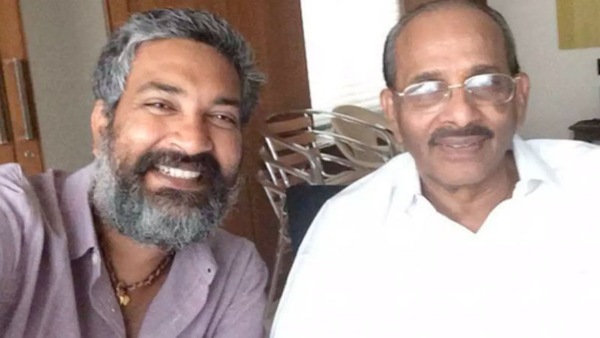 Director Rajamouli with his father Vijayendra Prasad