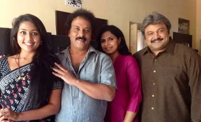 Drishya 2: Ravichandran and Navya Nair’s Kannada remake of Drishyam 2 begins filming