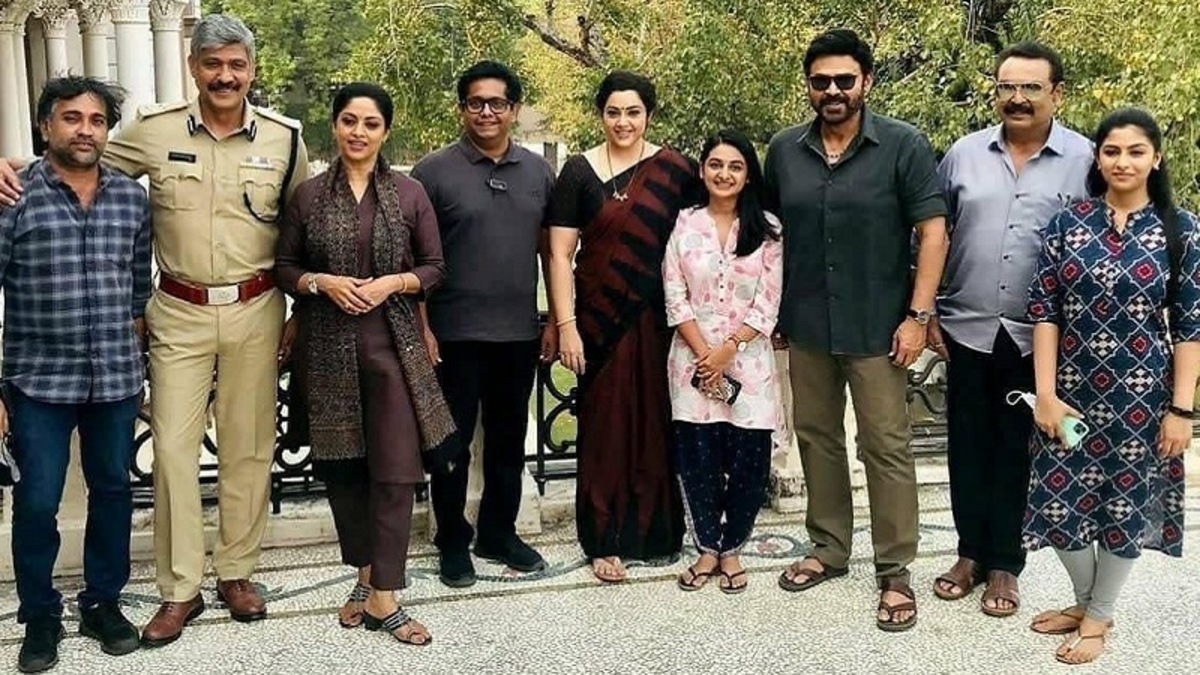 The film starring Venkatesh, Meena, Nadhiya and Naresh is slated to stream on Disney+ Hotstar