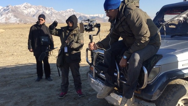 Sajeesh and team at work