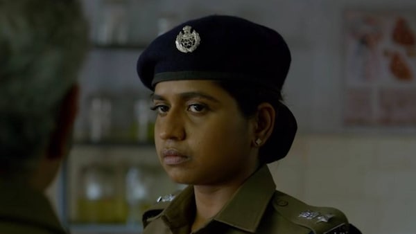 Unnimaya Prasad as DCP Catherine Maria in Anjaam Pathiraa
