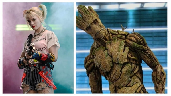 James Gunn proposes a DC-Marvel crossover: Would be really happy to do a Harley Quinn and Groot movie