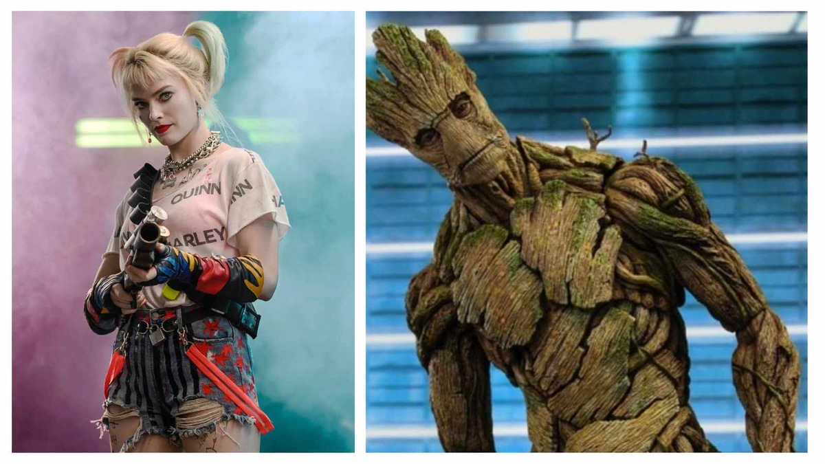 James Gunn proposes a DC-Marvel crossover: Would be really happy to do a Harley Quinn and Groot movie