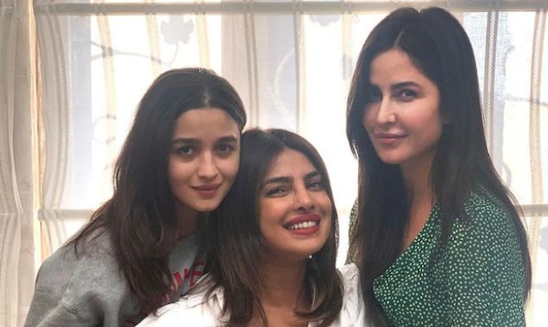 Jee Le Zaraa stars Priyanka Chopra, Katrina Kaif, Alia Bhatt pose for a priceless throwback photo