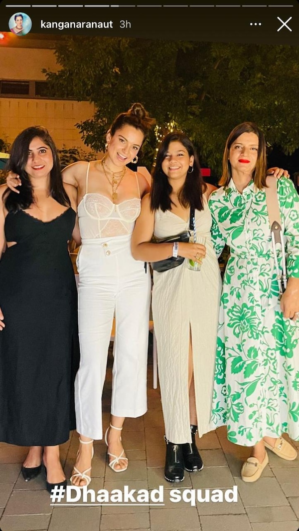 Kangana Ranaut wraps Dhaakad in style; Akshay Kumar shares a hilarious dance video of Bell Bottom co-star Huma