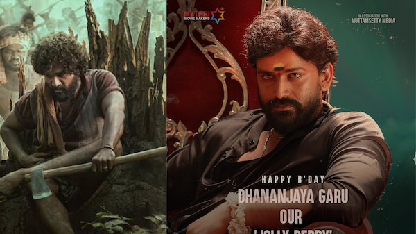 Kannada actor Dhananjaya plays ‘Jolly Reddy’ in Allu Arjun-starrer movie Pushpa