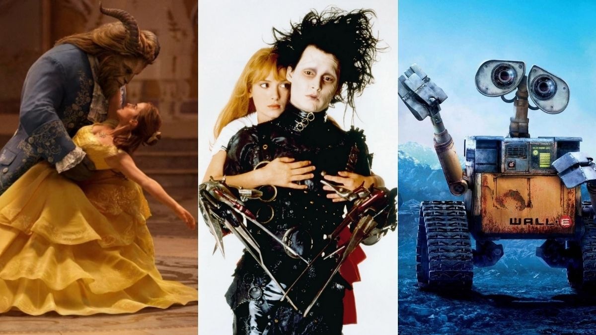 Love and its odds: From Edward Scissorhands to Wall-E, a cinematic throwback to unconventional couples of Hollywood