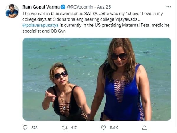 The lady is Dr Satya Polavarapu.