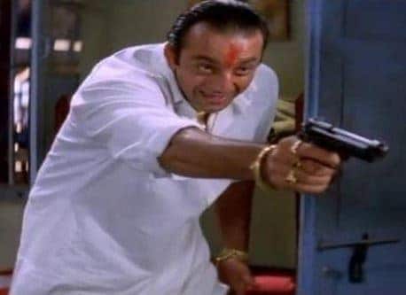 Sanjay Dutt in Vastav.