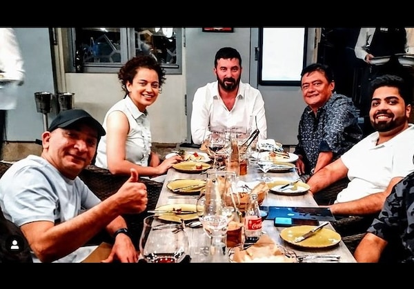 Behind-the-scenes fun from the sets of Budapest