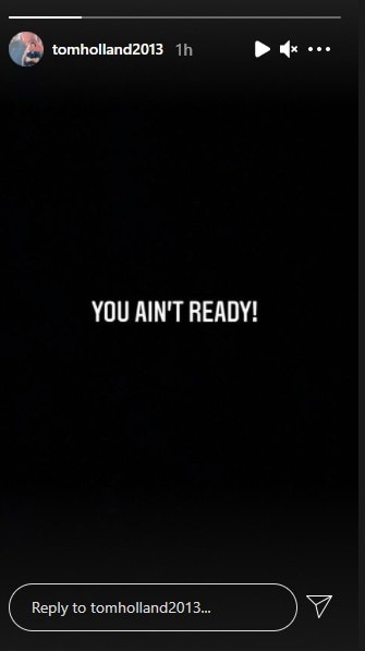 Tom Holland shares a post hours after Spider-Man: No Way Home trailer leaked.
