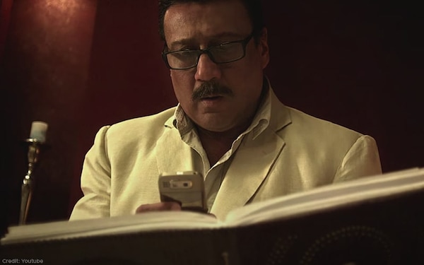 A still from the film The Interview: The Night of 26/11