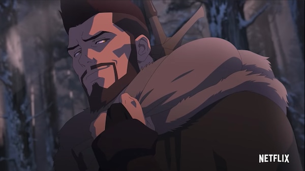 The Witcher: Nightmare of the Wolf’s trailer reveals a young swashbuckling Vesemir