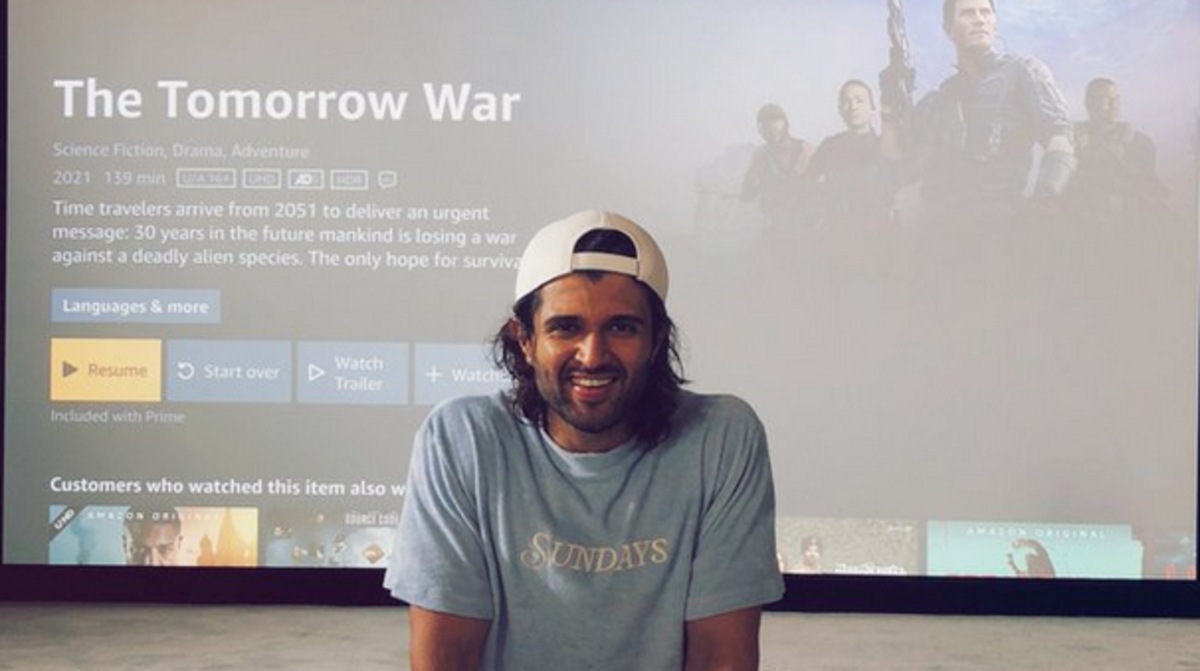 Vijay Deverakonda tweeted about the Amazon web original starring Chris Pratt earlier today