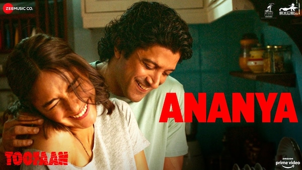 Toofaan’s soulful track Ananya offers glimpses of Mrunal Thakur’s adorable character in the film