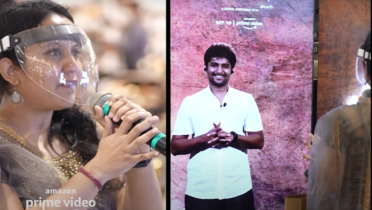 Tuck Jagadish fan meet: Nani surprises crowds at a mall in Hyderabad 