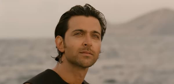 Hrithik Roshan in a still from the dive scene