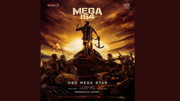   First poster of Chiranjeevi's 154th film with director Bobby out; more details inside