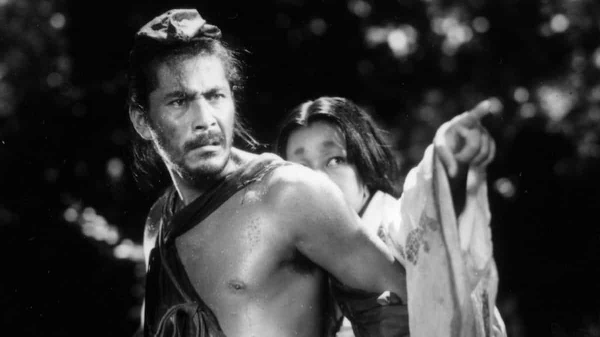 The final showdown between the samurai and the bandit in Kurosawa's  tour-de-force RASHOMON. See on 35mm tonight at 6:30pm and July 13, 3pm....  | By TIFF | Facebook