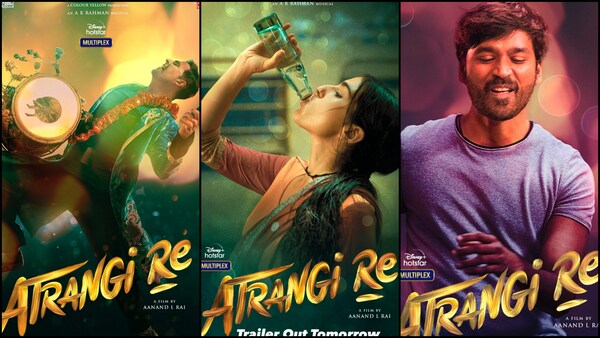 Akshay Kumar, Dhanush, Sara Ali Khan starrer Atrangi Re gets a direct release on Disney+ Hotstar, first look out