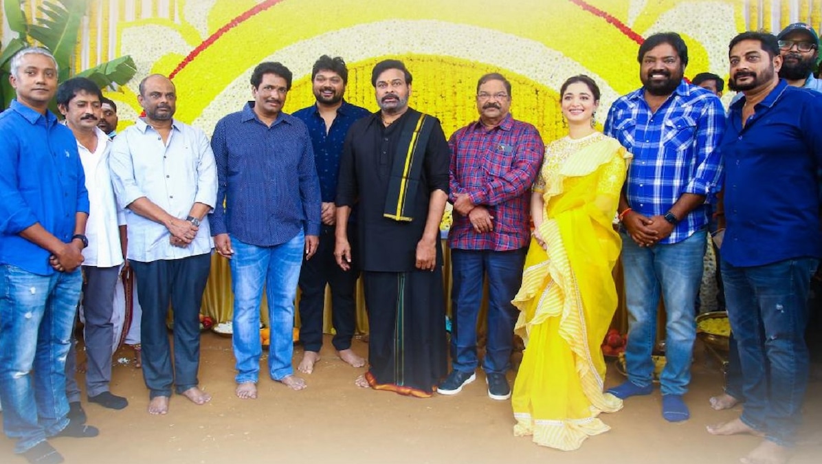 Bholaa Shankar: Chiranjeevi, Keerthy Suresh, Tamannaah starrer formally launched in Hyderabad