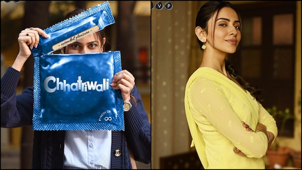 Chhatriwali first look: Rakul Preet Singh to play a condom tester in upcoming social family entertainer