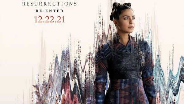 Priyanka Chopra unveils her first look poster from The Matrix: Resurrections, dons a space bun hairdo